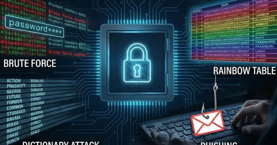 Password Attacks: Methods and Effective Defenses